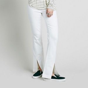 Free People Low Rise Slit Flair size 25